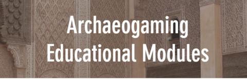 archaeogaming educational modules