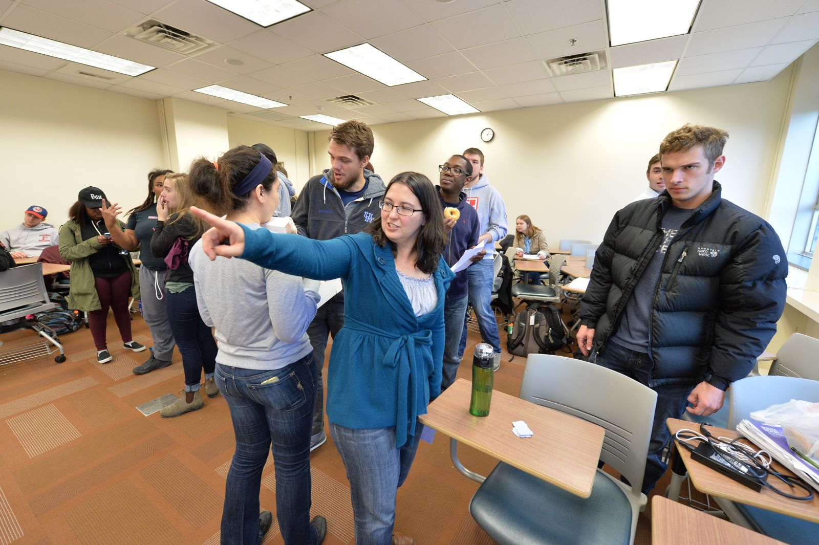 Rebecca Futo Kennedy teaching students. Photo courtesy of Rebecca Futo Kennedy.