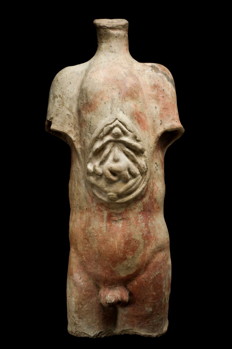 Votive male torso, Roman, 200 BCE-200 CE.<br />Credit: Science Museum, London. CC BY 4.0: https://wellcomecollection.org/works/vxzgnr2g