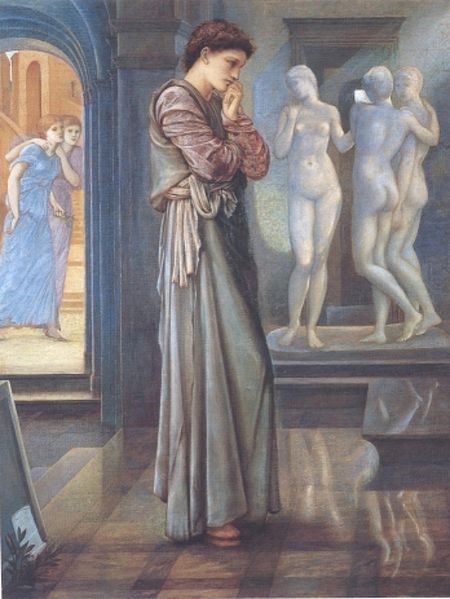 Edward Burne-Jones, The Heart Desires (Pygmalion Series 2; 1875-78). Image via Wikimedia under Public Domain.
