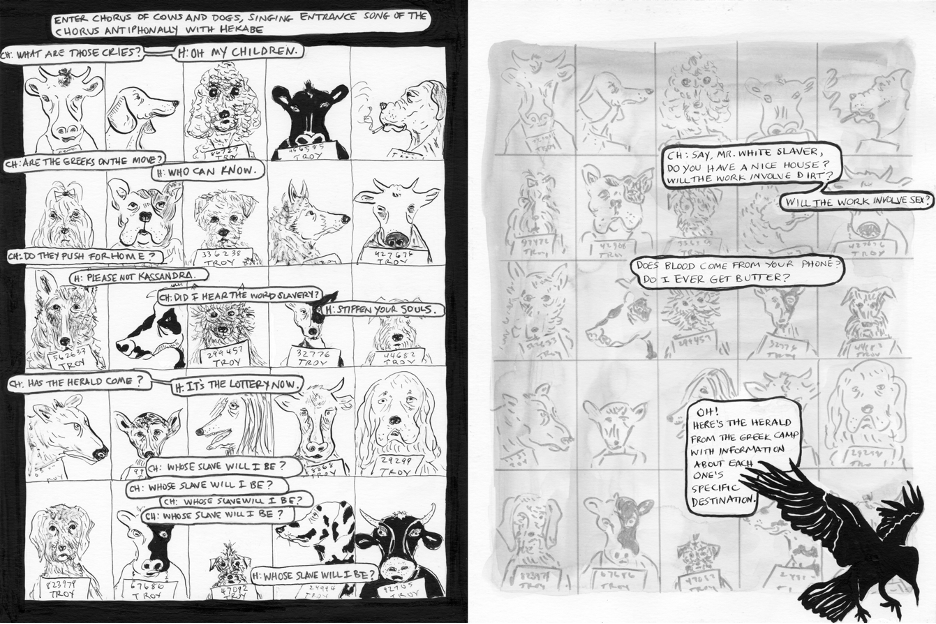 Figure 1: The Chorus. © 2021 New Directions Books.